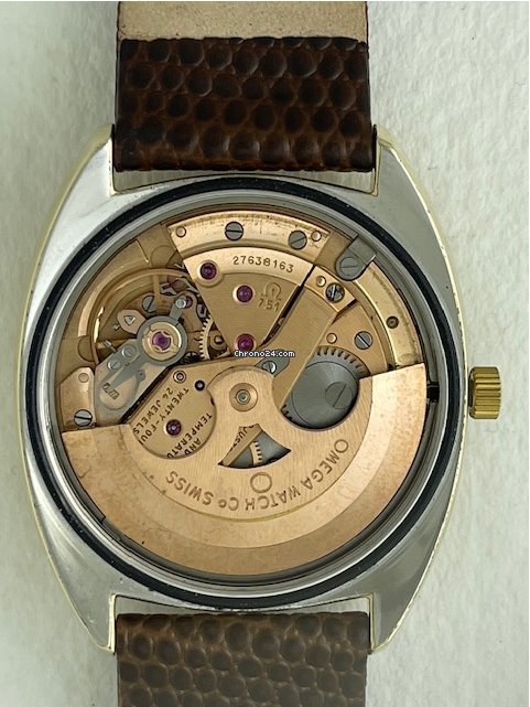 Omega Constellation Day-Date Mens watch Unisex Automatic Gold Steel CD 168-029 5