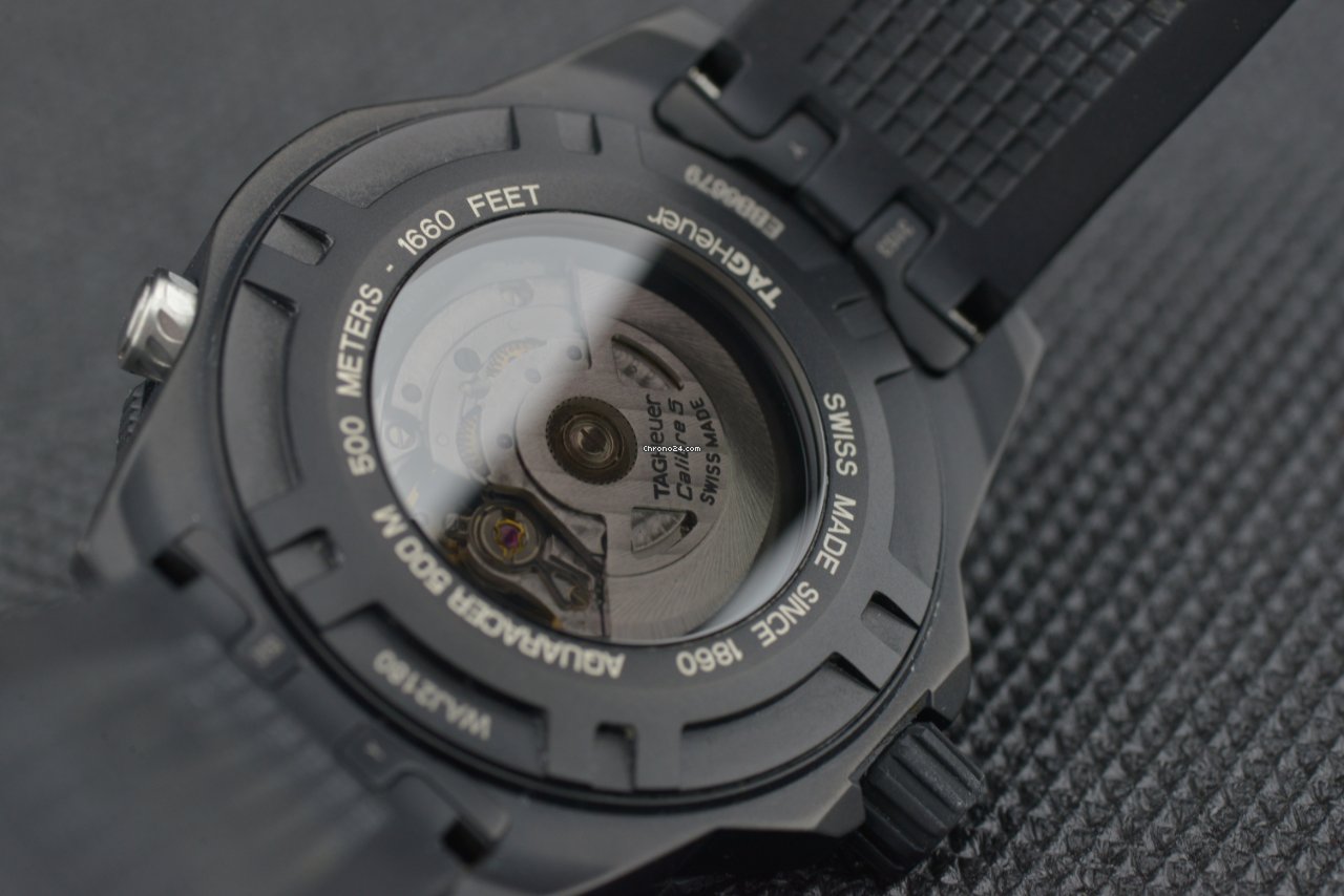 TAG Heuer Aquaracer 500M Mens watch Unisex Automatic Titanium waj2180.ft6015 5