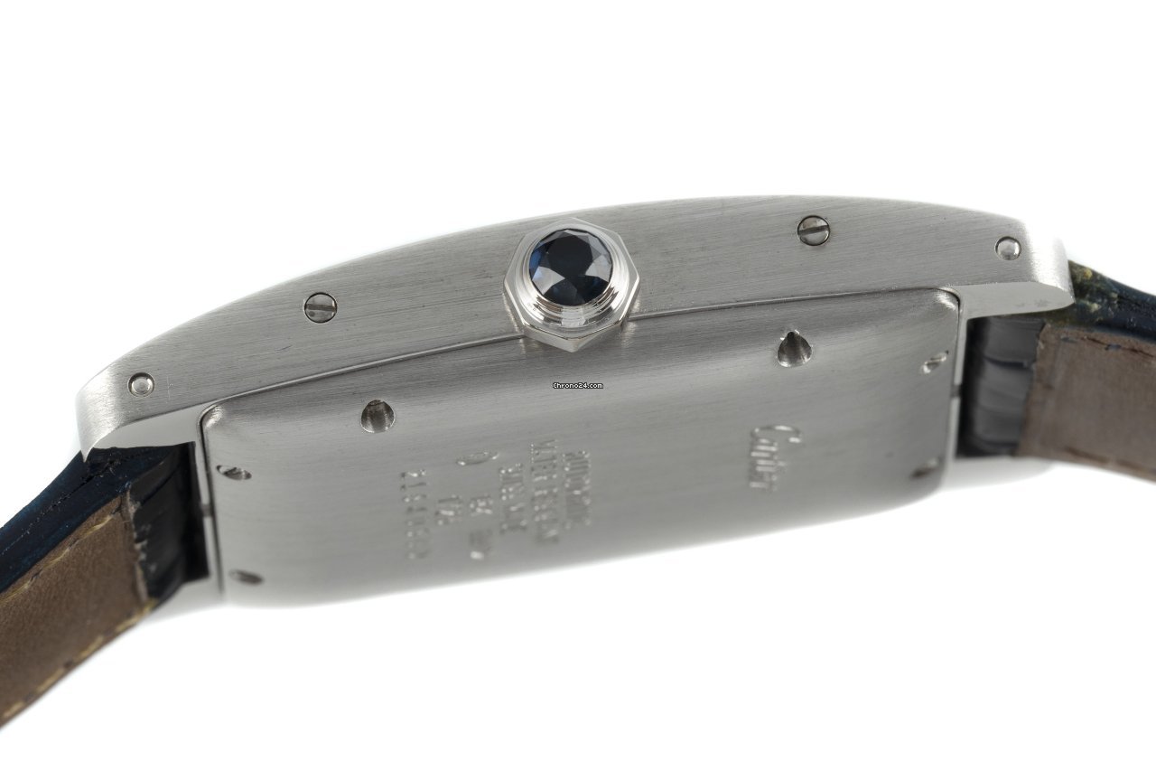 Cartier Tank Americaine Mens watch Unisex Automatic White gold 1726 5