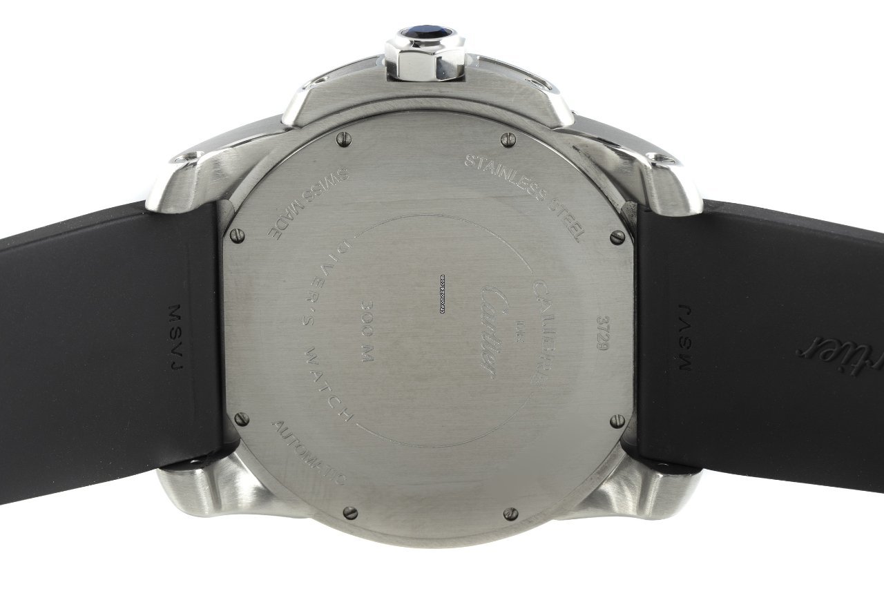 Cartier Calibre de Cartier Diver Mens watch Unisex Automatic Steel W7100056 5