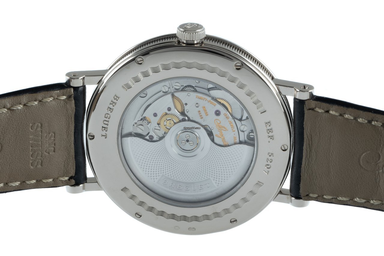 Breguet Classique Mens watch Unisex Automatic White gold 5207 5207BB 12 9V6 5