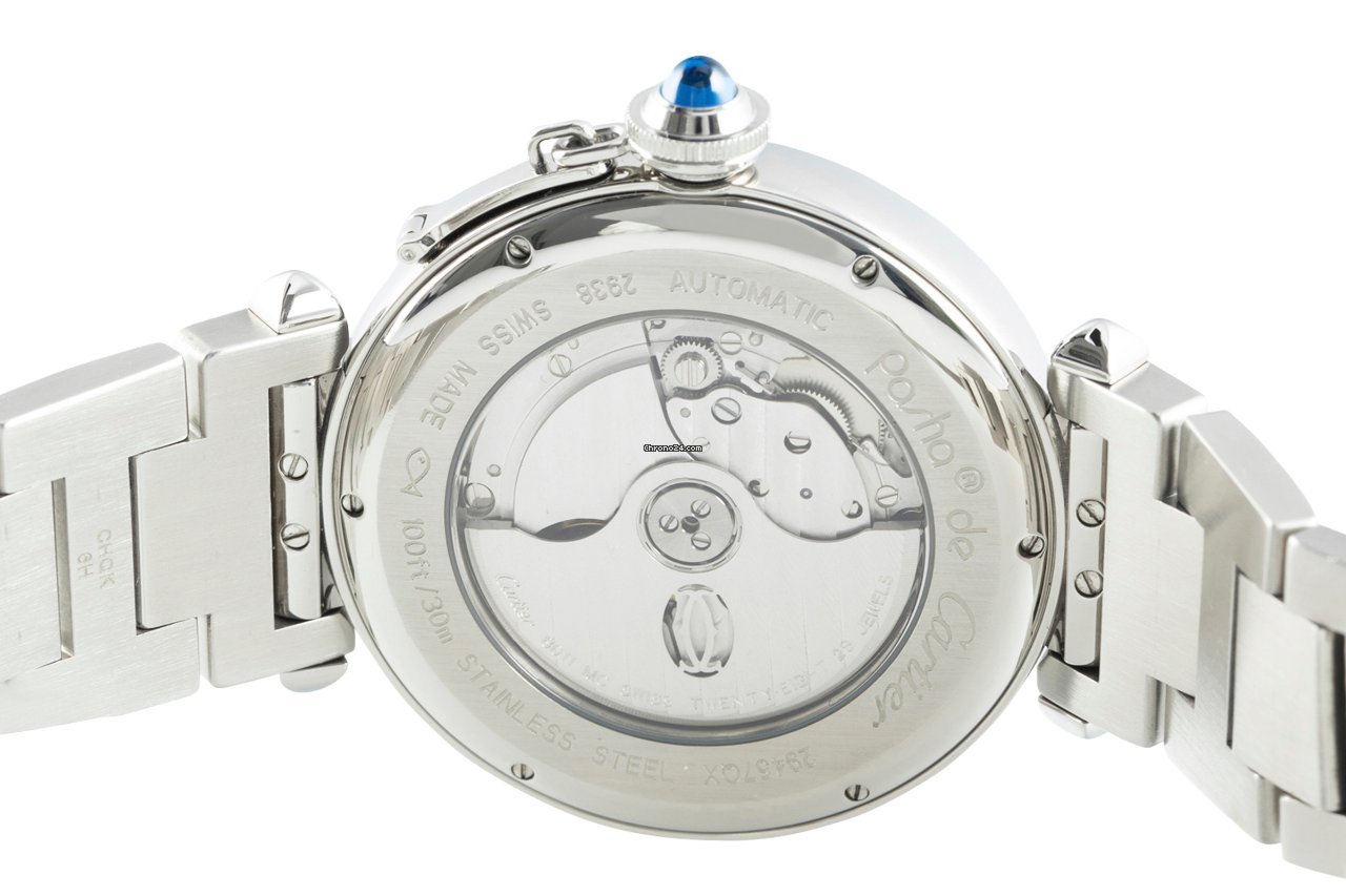 Cartier Pasha Mens watch Unisex Automatic Steel 2938 5