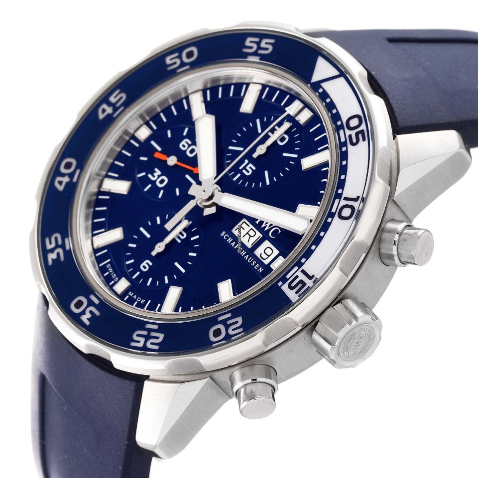 IWC Aquatimer Chronograph Mens watch Unisex Automatic Steel IW376711 5