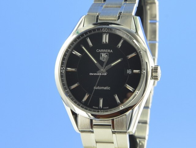 TAG Heuer Carrera Calibre 5 Automatic Steel WV211B-3 5