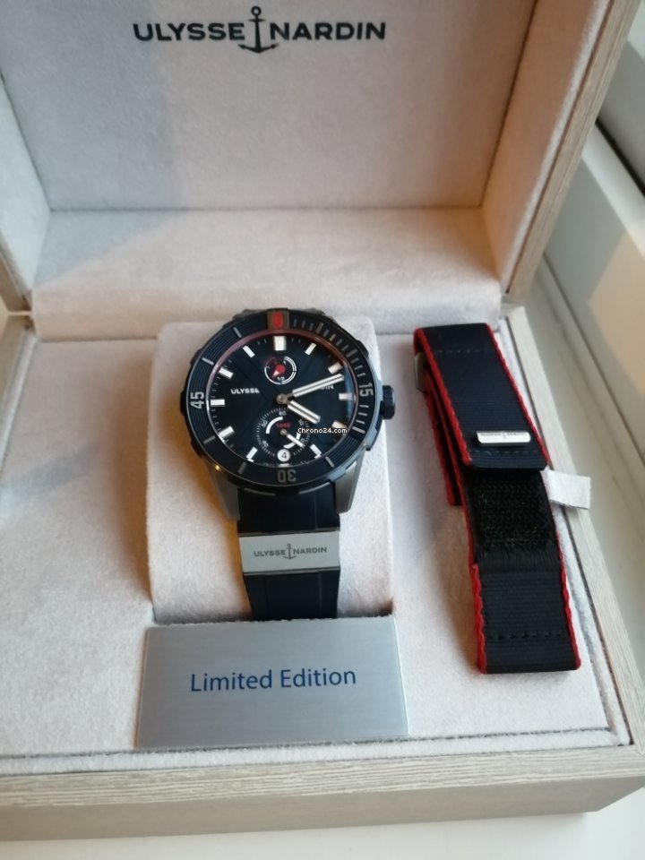 Ulysse Nardin Marine Mens watch Unisex Automatic Titanium 1183-170LE 93-NEMO 5