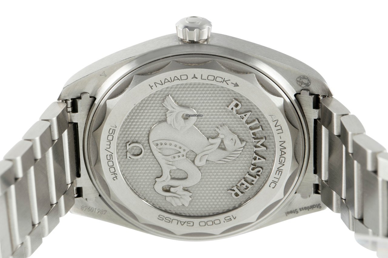 Omega Seamaster Railmaster Mens watch Unisex Automatic Steel 220.12.40.20.01.001 5