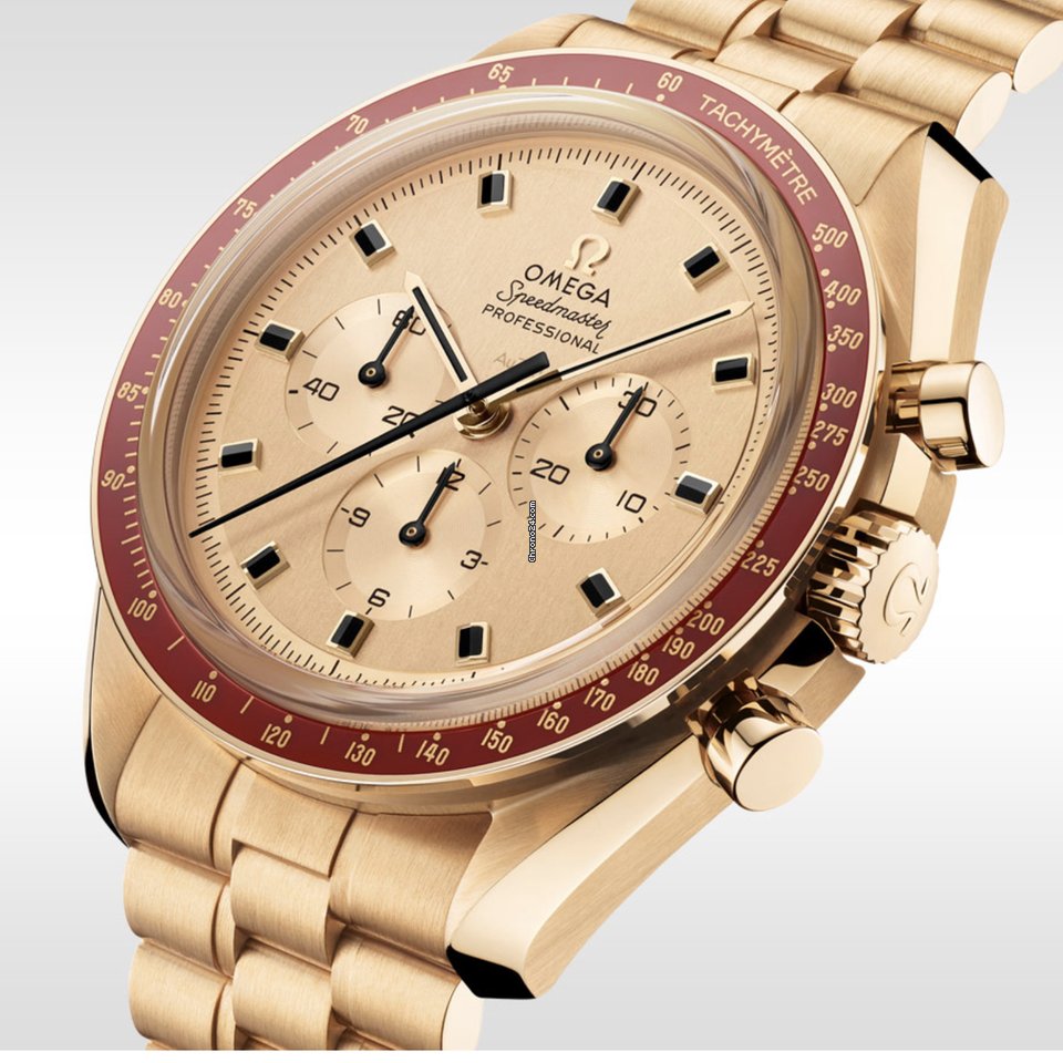 Omega Speedmaster Professional Moonwatch Mens watch Unisex Manual winding Yellow gold 310.60.42.50.99.001 5
