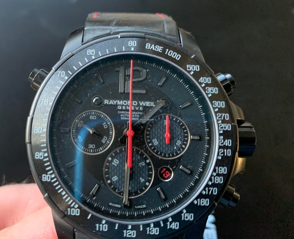 Raymond Weil Nabucco Mens watch Unisex Automatic Titanium 7810-BSF-05207 5