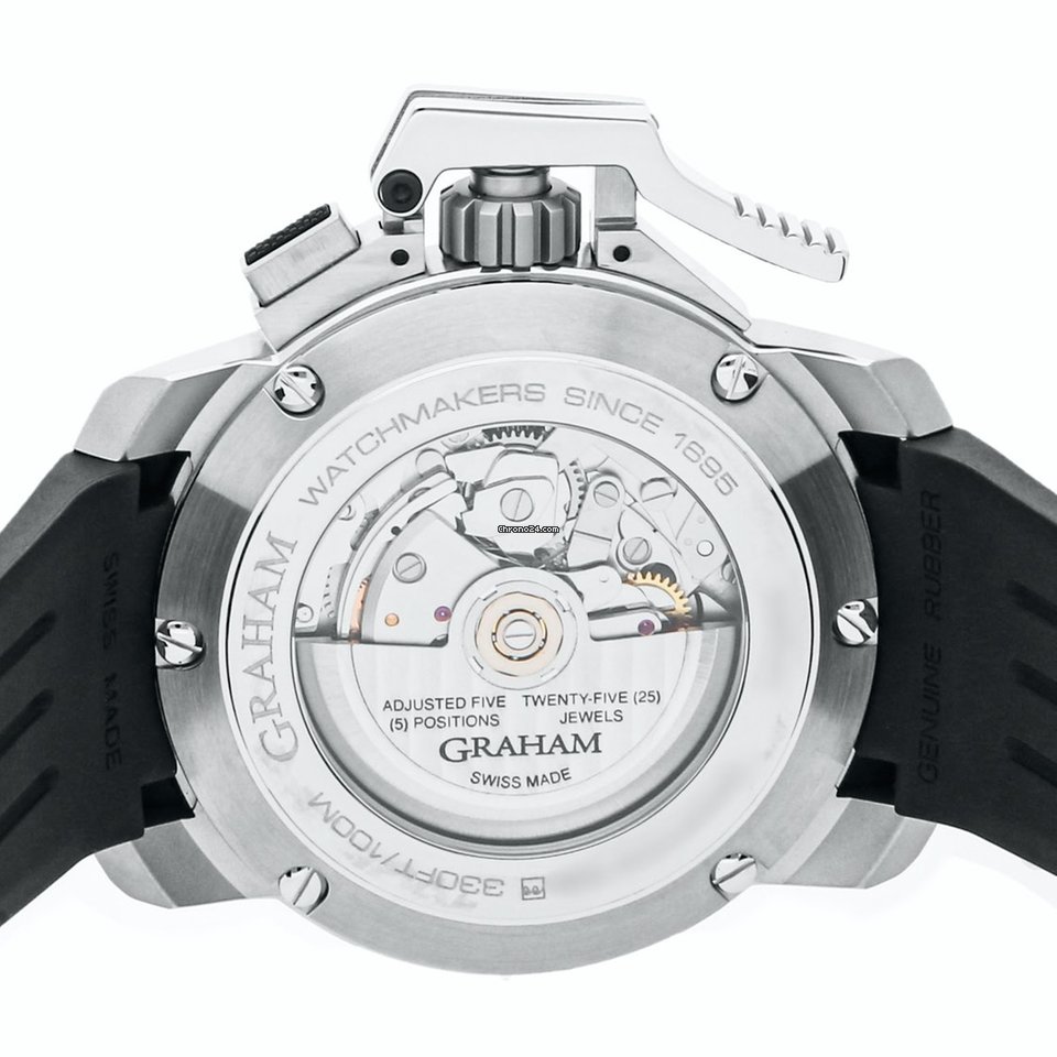 Graham Chronofighter Oversize Mens watch Unisex Automatic Steel 2CCAS.B36A 5