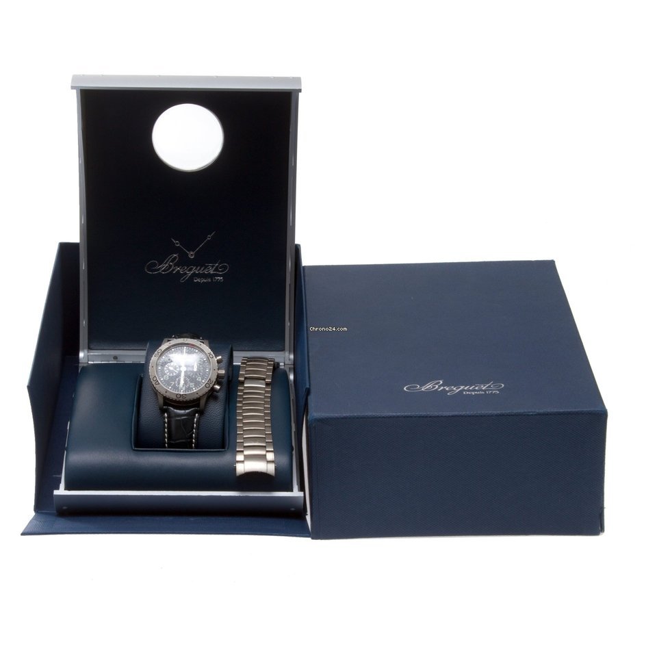 Breguet Type XX - XXI - XXII Mens watch Unisex Automatic Titanium 3820TI 5
