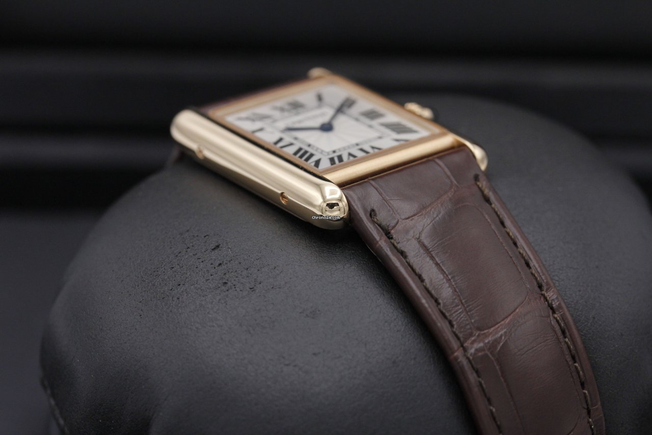 Cartier Tank Louis Cartier Rose gold WGTA001 5