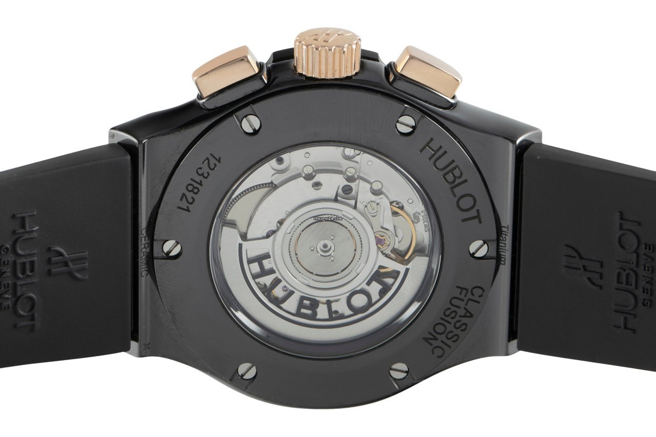 Hublot Classic Fusion Chronograph Mens watch Unisex Automatic Ceramic 521.CO.1781.RX 5