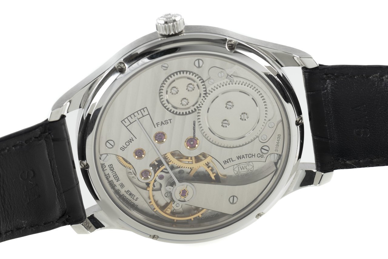 IWC Portuguese Hand-Wound Mens watch Unisex Manual winding Steel IW545405 5
