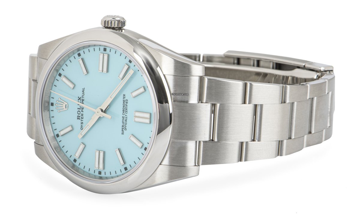 Rolex Oyster Perpetual 41 Mens watch Unisex Steel Automatic 124300 5