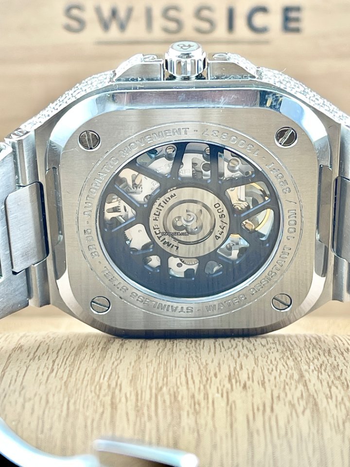Bell & Ross BR 05 Mens watch Unisex Automatic Steel BR05A-BLU-SKST SST 5