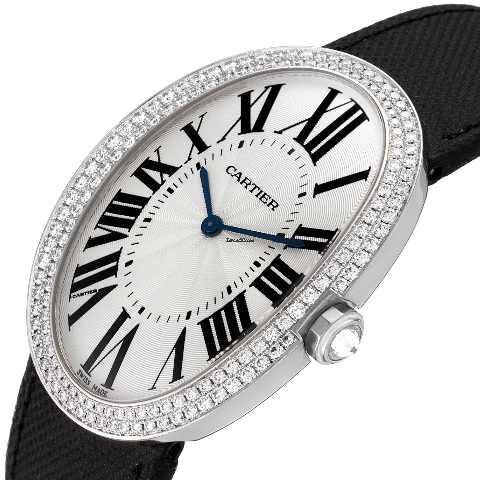 Cartier Baignoire Womens watch Manual winding White gold WB520009 5