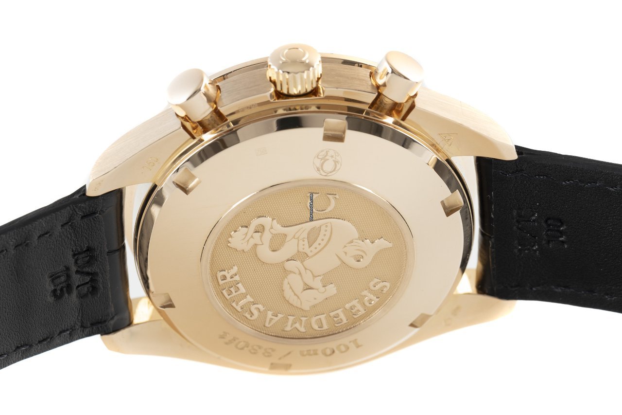 Omega Speedmaster Day Date Mens watch Unisex Automatic Red gold 323.53.40.44.01.001 5