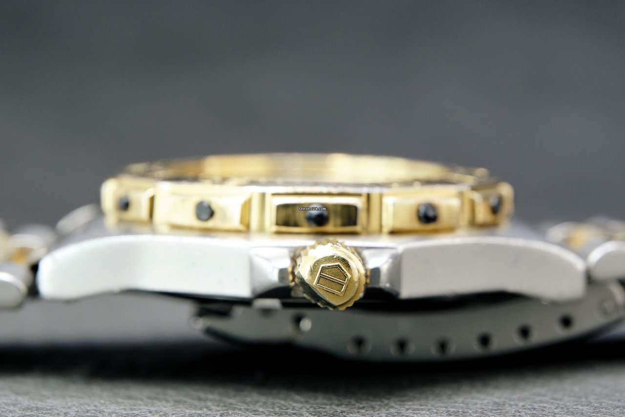 TAG Heuer Mens watch Unisex Quartz Gold Steel Tag Heuer 3000 Professional 200m - 934.213 | 1980s 5