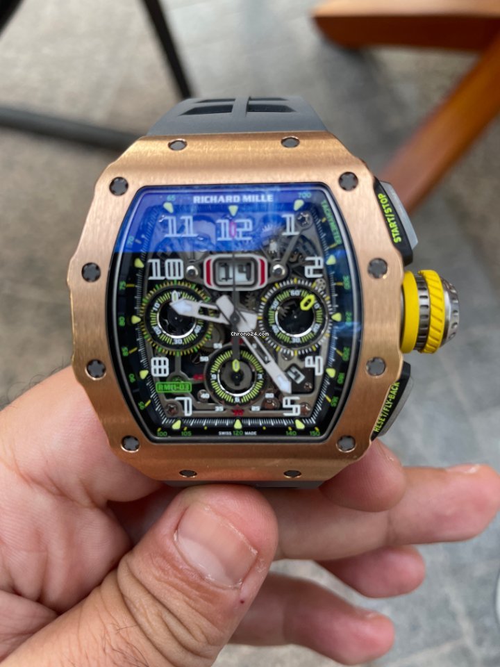 Richard Mille RM 011 Mens watch Unisex Automatic Mon-00636 5