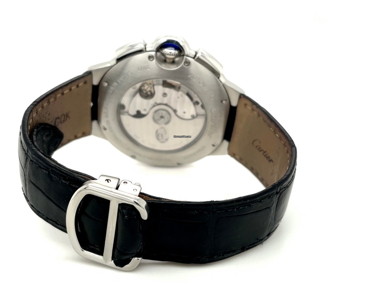 Cartier Ballon Bleu 44mm Mens watch Unisex Automatic Steel W6920003 5