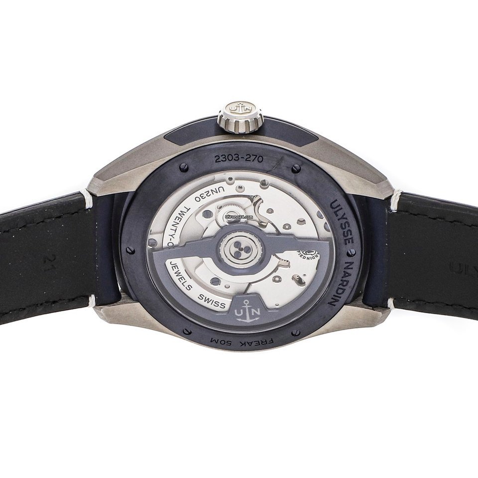 Ulysse Nardin Freak Mens watch Unisex Automatic Titanium 2303-270 03 5