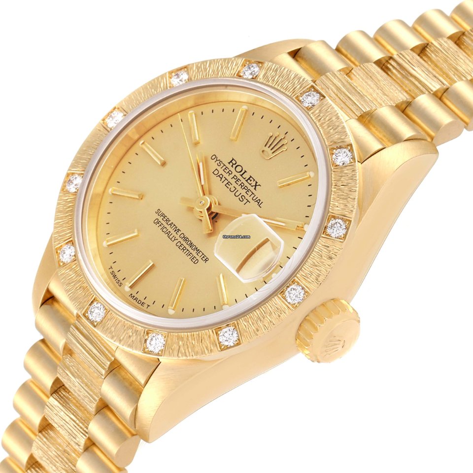 Rolex Lady-Datejust Womens watch Yellow gold Automatic 69288 5