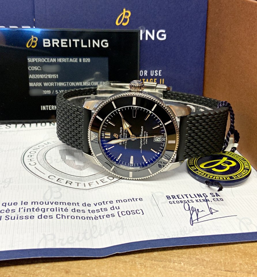 Breitling Superocean Heritage II 42 Mens watch Unisex Automatic Steel AB2010121B1S1 5