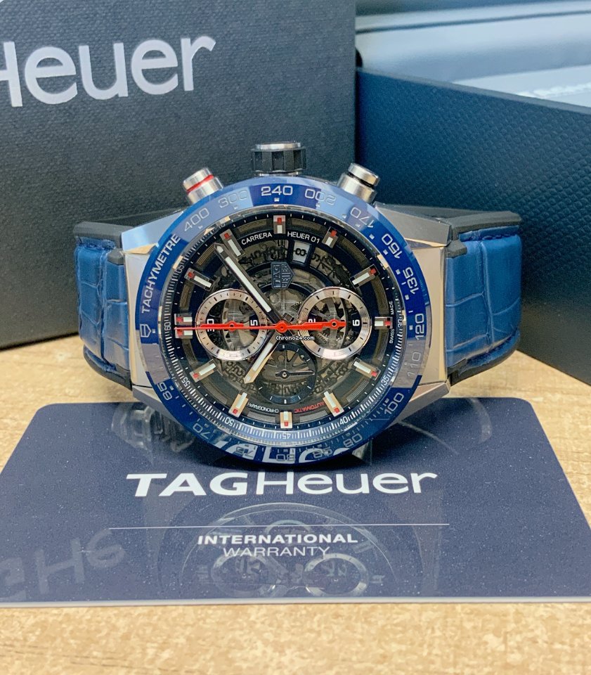 TAG Heuer Carrera Calibre HEUER 01 Mens watch Unisex Automatic Steel CAR201T.FC6406 5