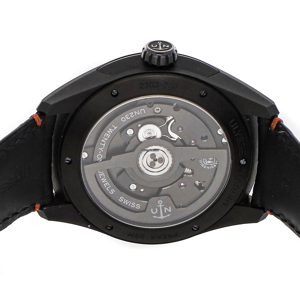 Ulysse Nardin Freak Mens watch Unisex Automatic Titanium 2303-270 BLACK 5