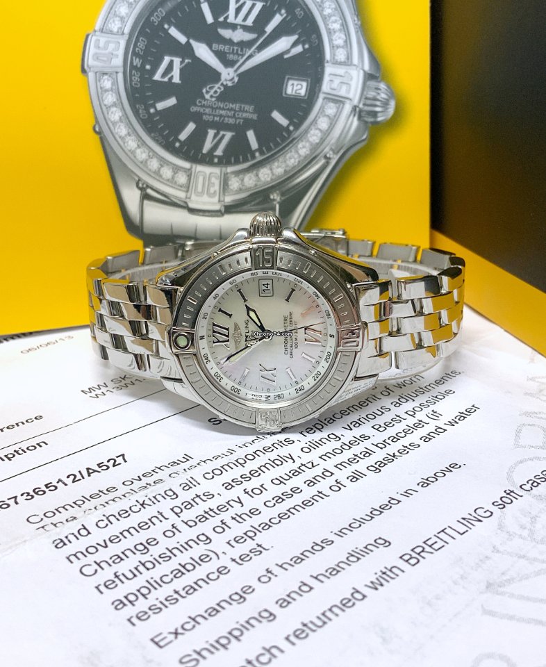 Breitling Womens watch Quartz Steel A67365 5
