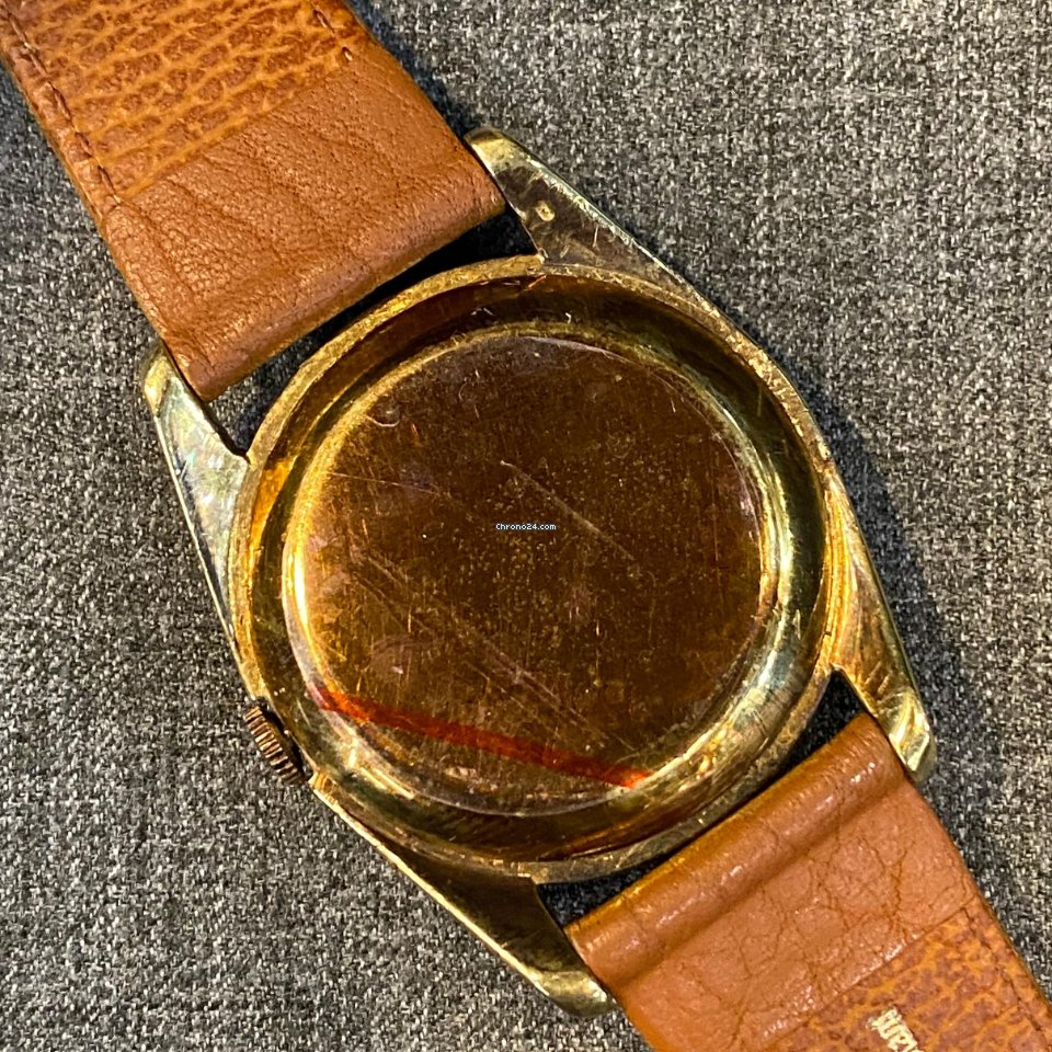 IWC Mens watch Unisex Manual winding Yellow gold 89 5