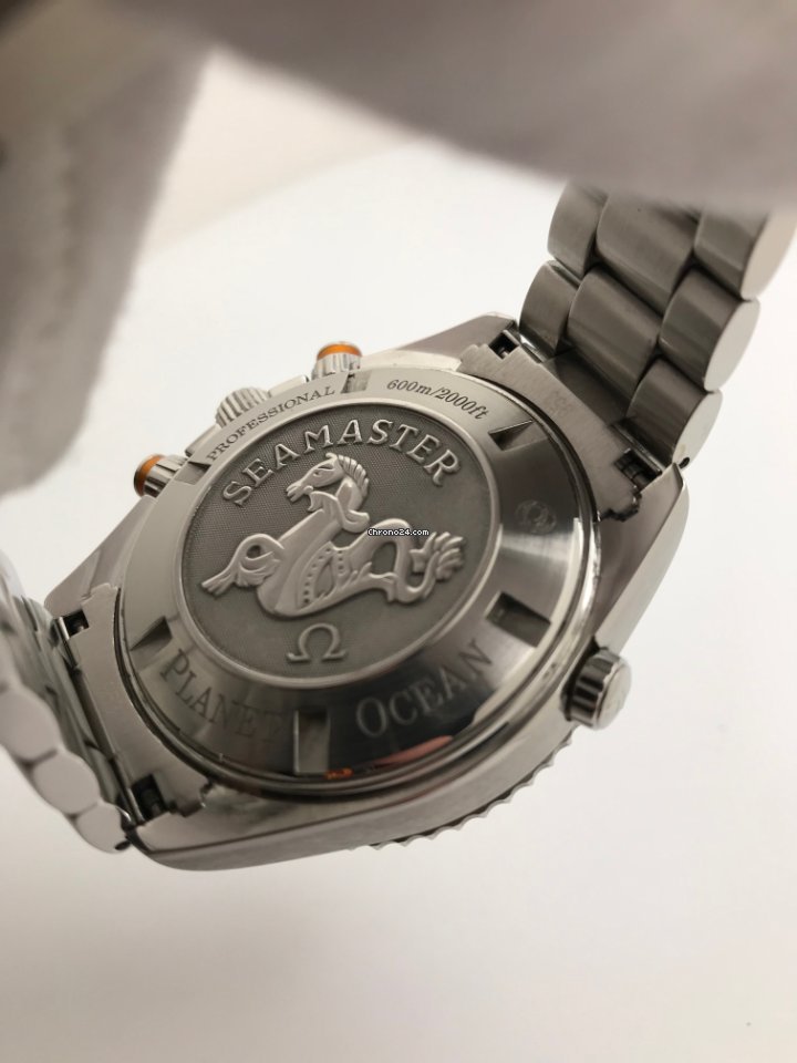 Omega Seamaster Planet Ocean Chronograph Mens watch Unisex Automatic Steel 2218.50.00 5
