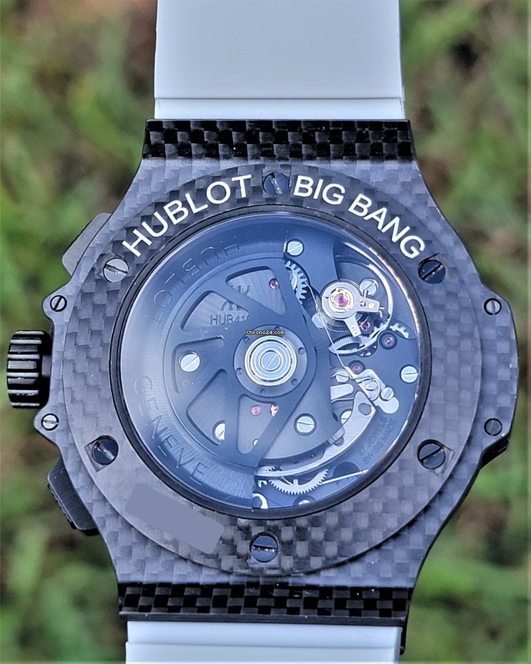 Hublot Big Bang 44 mm Mens watch Unisex Automatic Carbon 301.QX.1724.RX 5