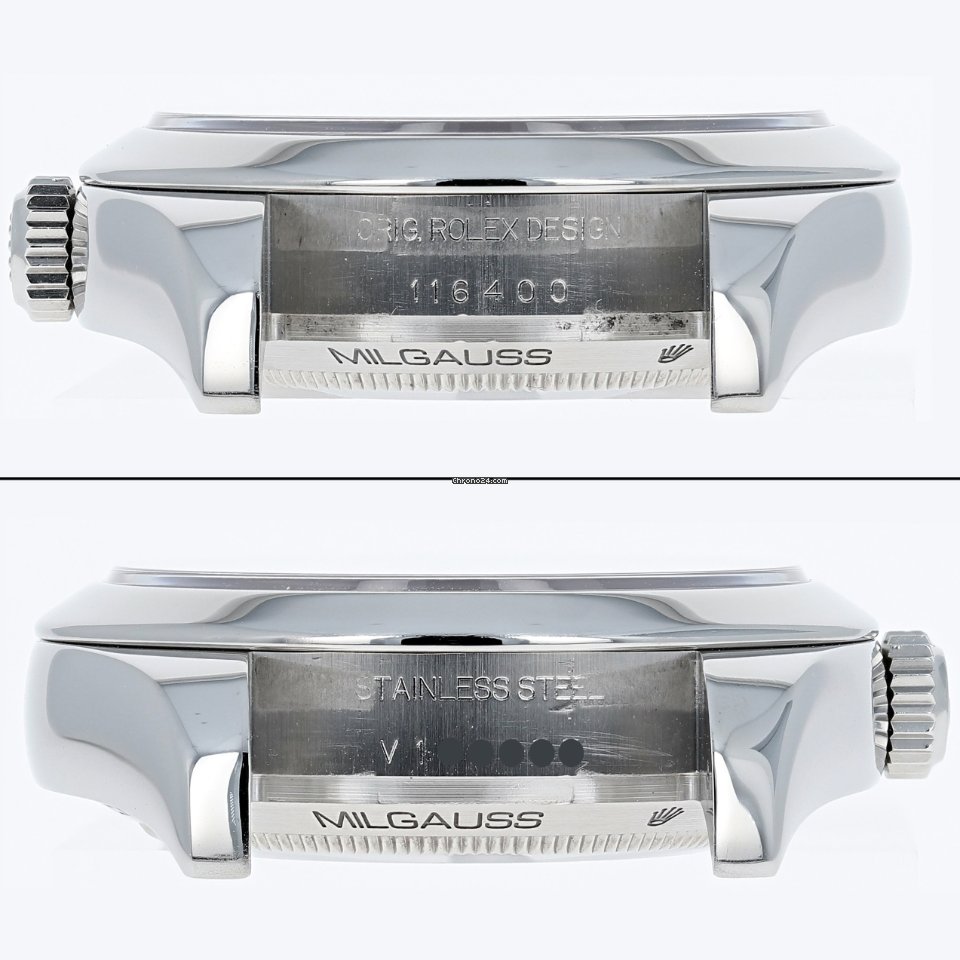 Rolex Milgauss Mens watch Unisex Steel Automatic 116400 5
