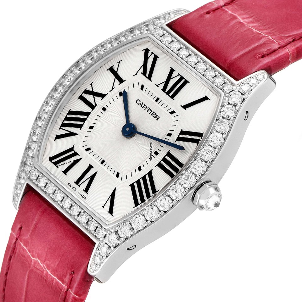 Cartier Tortue Womens watch Manual winding White gold WA501009 5