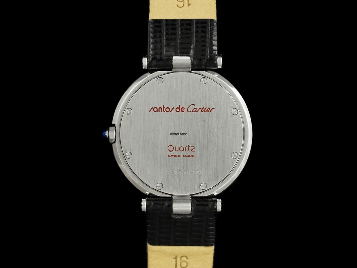Cartier Santos Mens watch Unisex Quartz Steel 8277 5