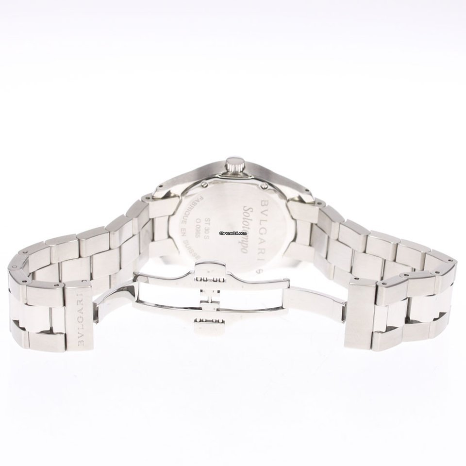 Bulgari Mens watch Unisex Quartz Steel ST30S 5