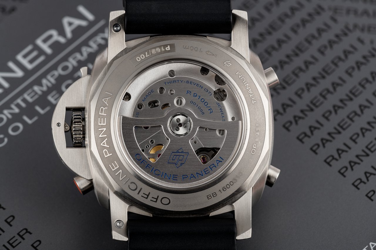 Panerai Luminor 1950 Regatta 3 Days Chrono Flyback Automatic Titanium PAM00526 5