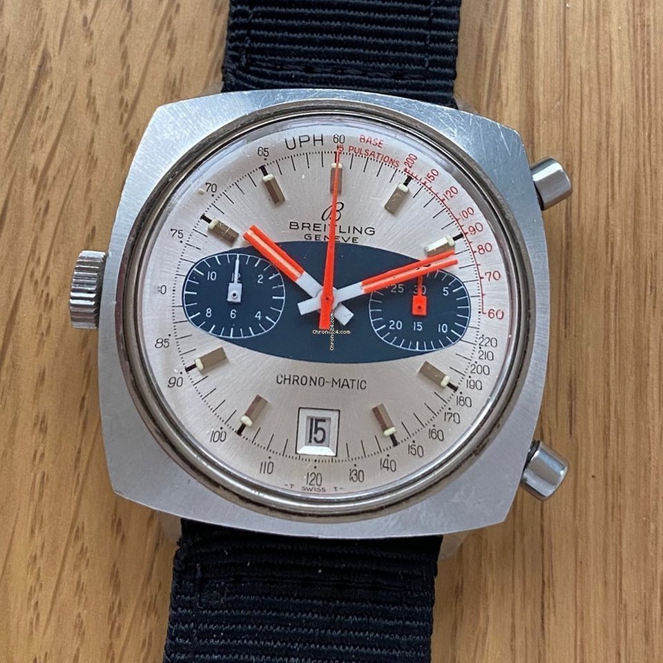 Breitling Chrono-Matic Mens watch Unisex Automatic Steel 2111 5