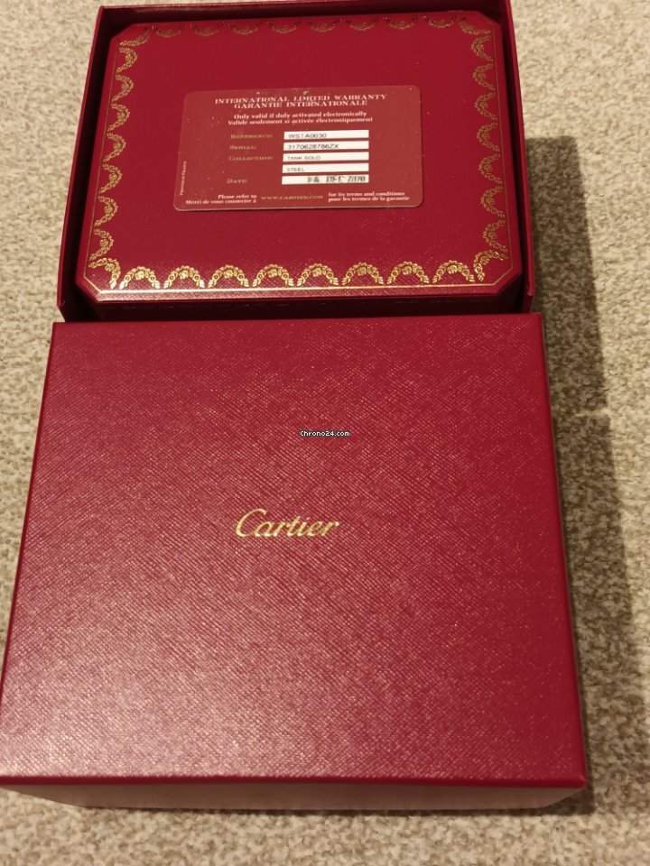 Cartier Tank Solo Womens watch Quartz Steel WSTA0030 5