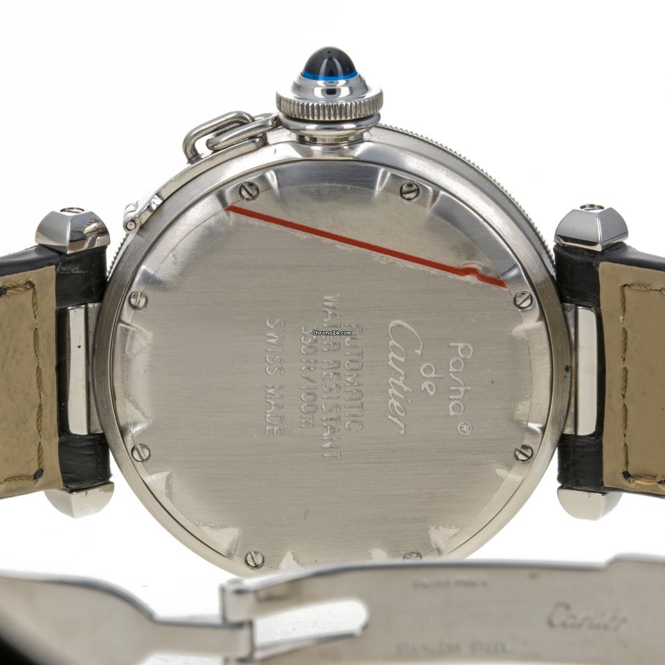 Cartier Pasha Mens watch Unisex Automatic Steel W3100255  9287 5