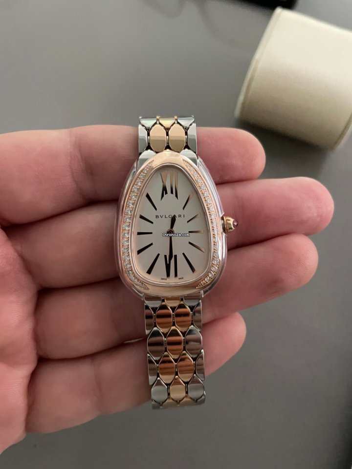 Bulgari Serpenti Womens watch Quartz Gold Steel 103274 5