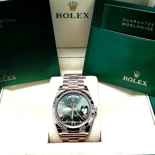 Rolex Day-Date 40 Mens watch Unisex Rose gold Automatic 228235-0025 5