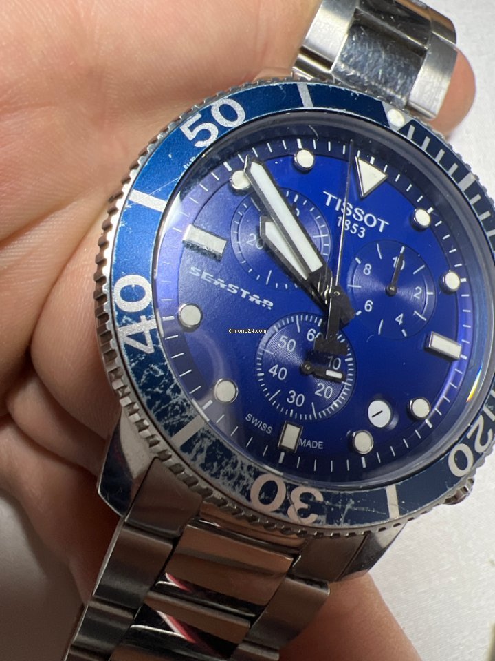 Tissot Seastar 1000 Mens watch Unisex Quartz Steel T120.417.11.041.00 5