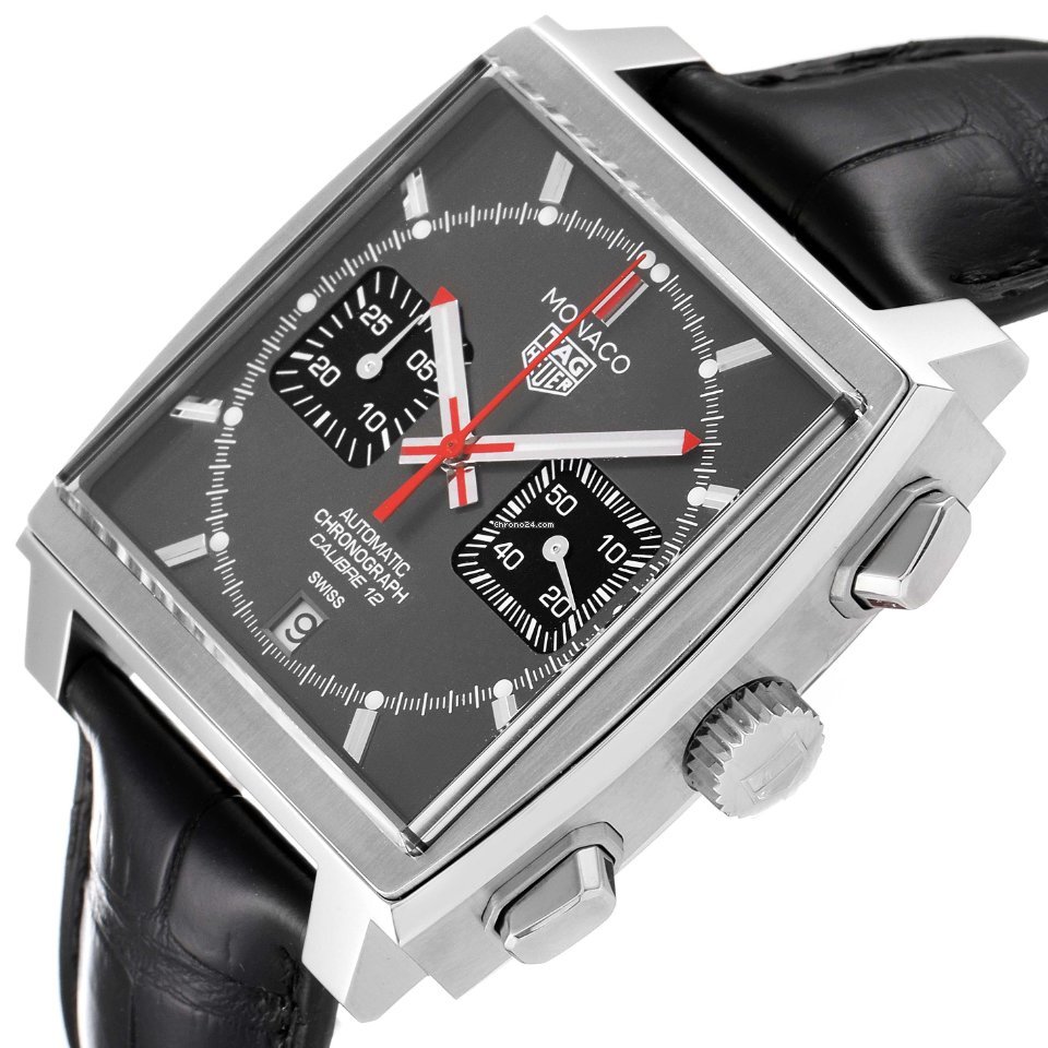 TAG Heuer Monaco Mens watch Unisex Automatic Steel CAW211J.FC6476 5