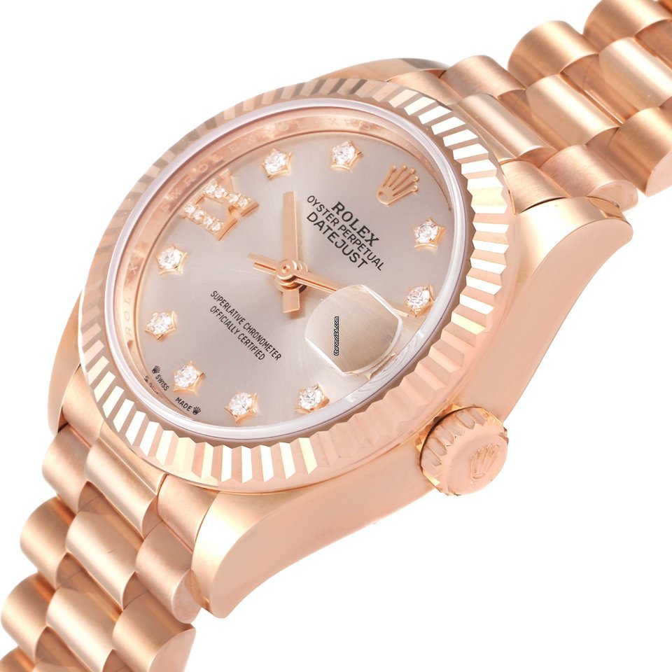 Rolex Lady-Datejust Womens watch Rose gold Automatic 279175 5