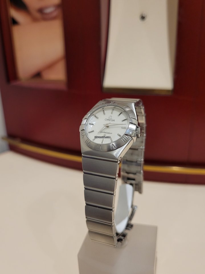 Omega Constellation Quartz Womens watch Quartz Steel 123.10.27.60.05.001 5