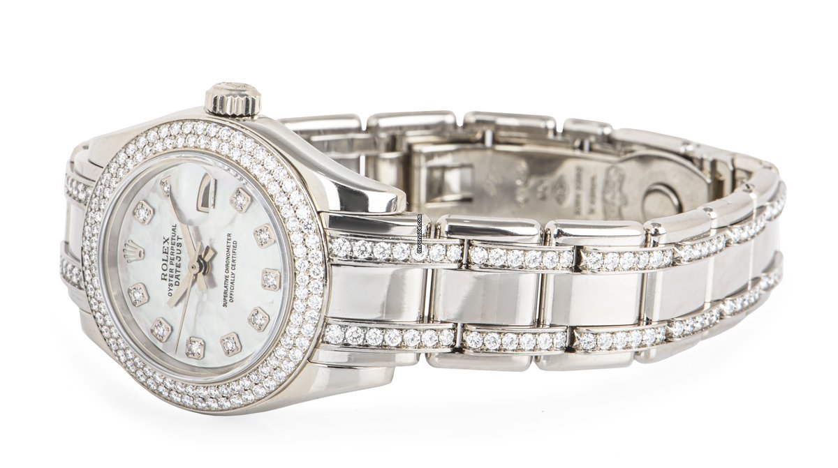 Rolex Lady-Datejust Womens watch White gold Automatic 80339 5