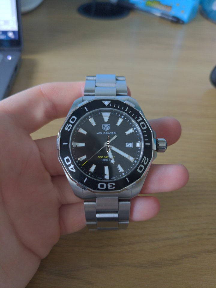 TAG Heuer Aquaracer 300M Mens watch Unisex Quartz Steel WAY111A.BA0928 5