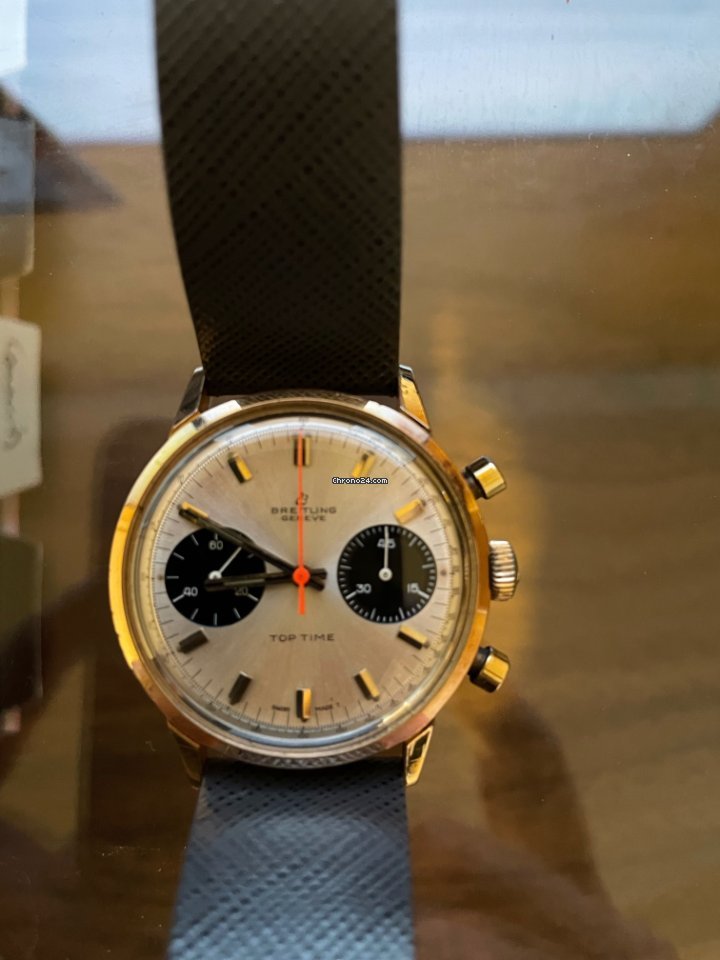 Breitling Top Time Mens watch Unisex Manual winding Gold Steel 2000-33 5